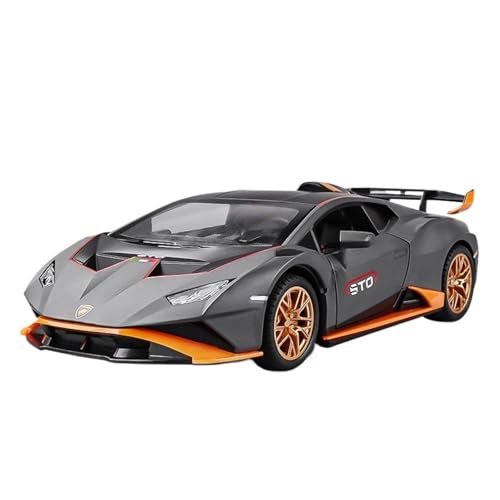 RLIUFEI Das 1:24-Simulations-Automodell Aus Legierung des Sportwagens Lambo Hurricane Kann Als Dekoration Oder Als Sammlung Von Sammlerfahrzeugen Verwendet Werden.(Black) von RLIUFEI