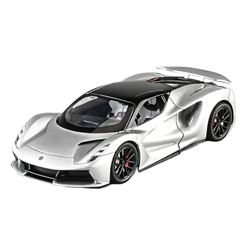 RLIUFEI FÜR 1:24 Neue Energie Auto Modell Sport Auto Auto Modell Legierung Simulation Pull Zurück Kann Verwendet Werden Für Sammlung Ornamente(Silver) von RLIUFEI