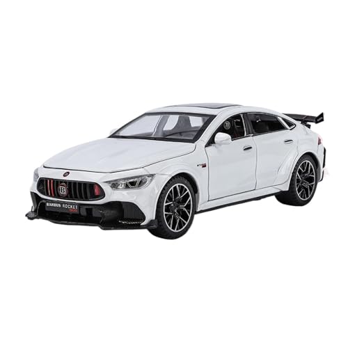 RLIUFEI FÜR Legierung Auto Modell 1:24 Brabus B900 Sport Auto Sound Und Licht Pull Back Kinder Spielzeug Auto Modell Geschenk Ornamente Sammlung(White) von RLIUFEI