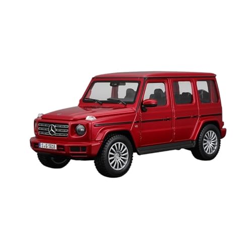 RLIUFEI For1 to 24 Pull Back Geländewagen Auto Modell Simulation Legierung Spielzeug Junge Sammlung Ornamente Geschenk(Red) von RLIUFEI