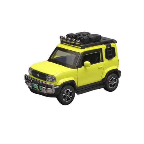 RLIUFEI For1: 24SUV Legierung Automodell Modifizierte Version Sound Und Licht Offroad-Kinderspielzeugauto(Green) von RLIUFEI