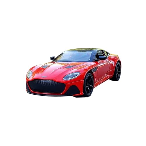 RLIUFEI Für 1/24 Asidundin Supercar Legierung Automodell Multifunktionale Audiovisuelle Rückstellkraft Simulation Ornament Auto(Red) von RLIUFEI