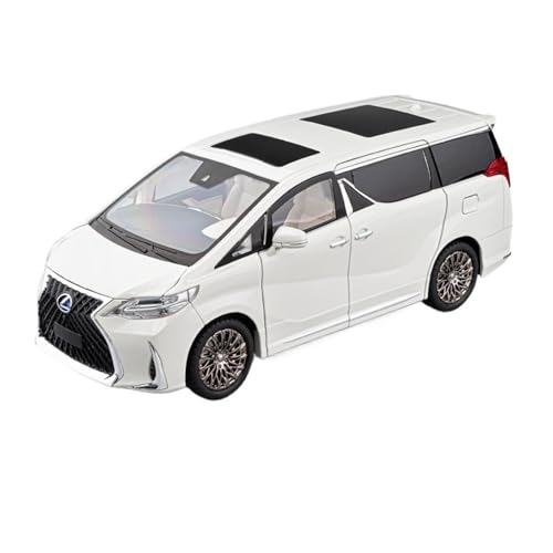 RLIUFEI Für 1:18 Legierung Auto Modell Business Van Sound Und Licht Kinder Spielzeug Auto Sammlung(White) von RLIUFEI