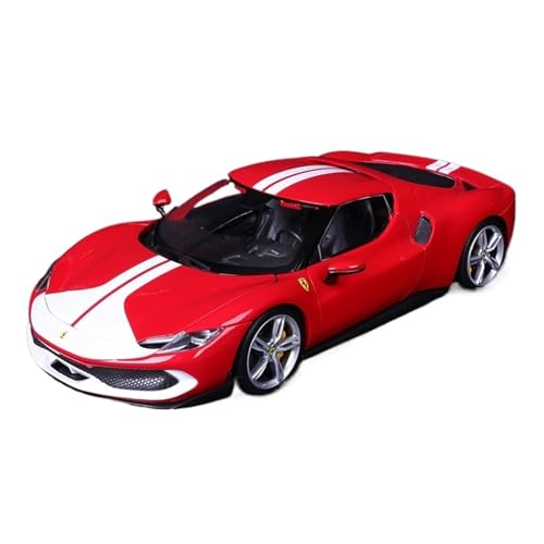 RLIUFEI Für 1:18 Modell GTB Pull Back Legierung Auto Modell Ornamente Junge Metall Sammlung Auto Modell(Red) von RLIUFEI