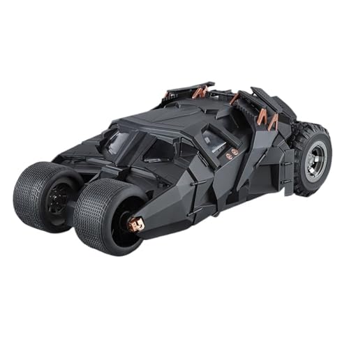 RLIUFEI Für 1:18 Tank Supercar Modell Legierung Druckguss Multifunktionale Sound Und Licht Return Swing Auto(Black) von RLIUFEI