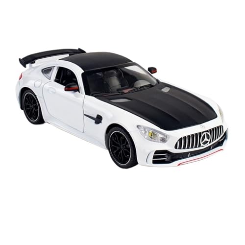 RLIUFEI Für 1:24 Benchi AMG-Legierungsautos Mit Sechs Türen, Sound Und Licht, Rückzugsauto, Kann In Der Vitrine Platziert Werden(White) von RLIUFEI