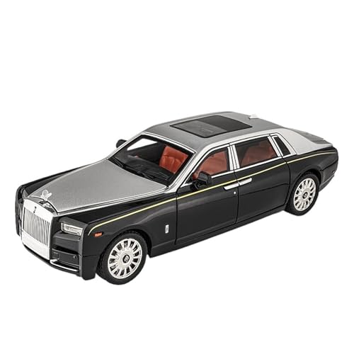 RLIUFEI Für 1:24 Laosilaisi Modell Simulation Legierung Druckguss Auto Schaukel Teile Rückkehr Auto(Silver) von RLIUFEI