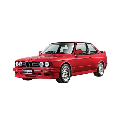 RLIUFEI Für 1:24 Legierung Auto Imitation Echt Retro Auto Modell Kleine Sport Auto Ornamente Junge Geschenk(Red) von RLIUFEI