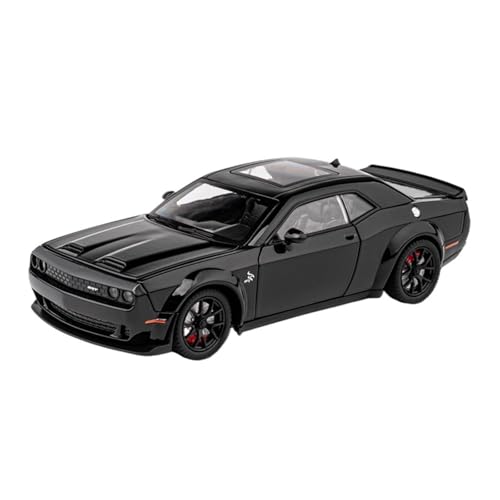 RLIUFEI Für 1:24 Legierung Auto Imitation Echten Auto Modell Sport Auto(Black) von RLIUFEI