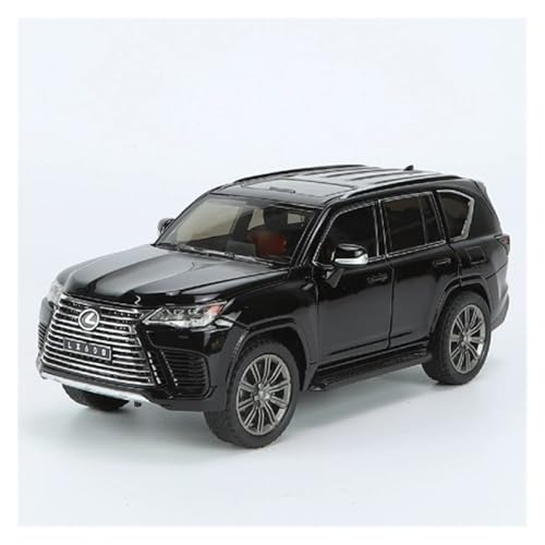 RLIUFEI Für 1:24 Leikesasi LX600 Modell Simulation Legierung Auto Ornament Bumerang Auto(Black) von RLIUFEI