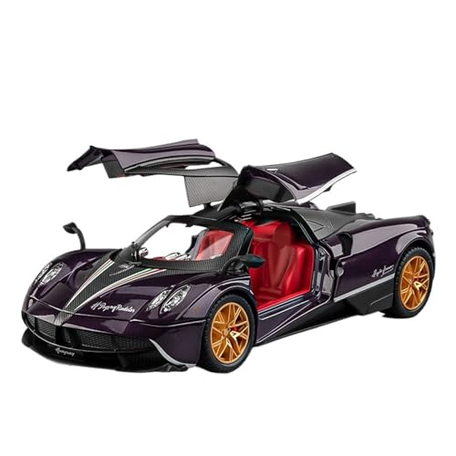 RLIUFEI Für 1:24 Pajiani Automodell Fengshen Chinesischer Loong Supersportwagen Legierungsdruckgussauto(Black) von RLIUFEI