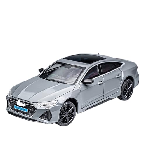 RLIUFEI Für 1:24 RS7 Performance Coupé Simulationsautomodell Legierungscoupé Sechstüriges Schwingauto(Silver) von RLIUFEI