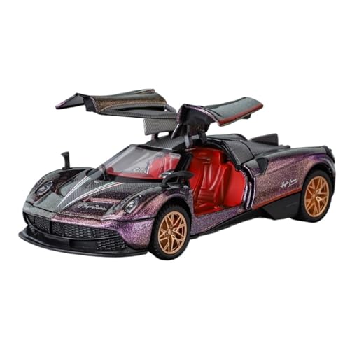 RLIUFEI Für 1:32 Fengshen Legierung Auto Modell Simulation Supercar Modell Legierung Druckguss Regenerative Sound Und Licht Auto(Purple) von RLIUFEI