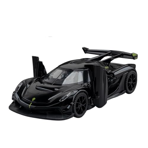 RLIUFEI Für 1:32 Legierung Auto Nachahmung Realen Modell Kinder Spielzeug Auto Junge Supercar Auto(Black) von RLIUFEI