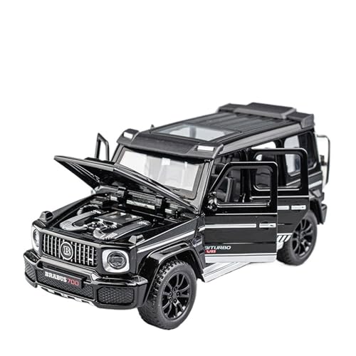 Für Benchi Big G Legierung Modell Auto Ornamente Luxus Off-Road Auto Modell Zurückziehen Auto(Black) von RLIUFEI