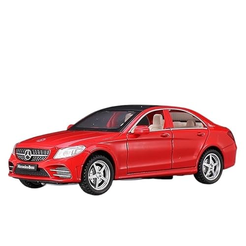 RLIUFEI Für Benchi C260L Stolz Auto Druckguss Simulation Legierung Anhänger 1:24 Multi Funktionale Return Force Modell(Red) von RLIUFEI