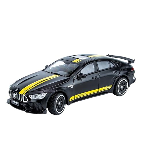 RLIUFEI Für Benchi GT63 Im Maßstab 1:24, Simulationslegierung, Druckgusslegierung, Akusto-optisches Regeneratives Auto(Black) von RLIUFEI