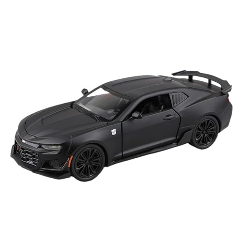 RLIUFEI Für Camaro Sportwagen Legierung 1/24 Automodell Sound Und Licht Sammlung Modell(Black) von RLIUFEI