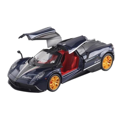 RLIUFEI Für Chinesische Drachen 1:24 Simulation Legierung Spielzeug Auto Kleine Auto Modell Simulation Sport Auto Ornamente Sammlung(Blue) von RLIUFEI