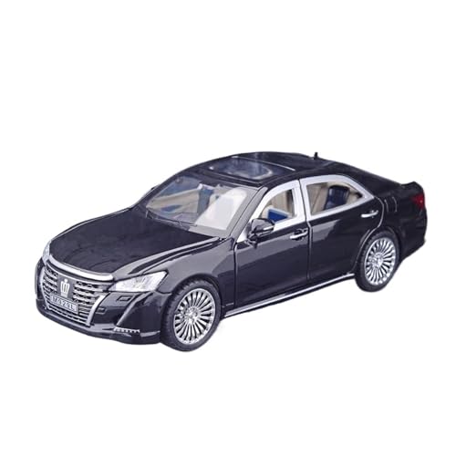 RLIUFEI Für Crown Car 1:24 Legierung Automodell Ornamente Sammlung(Black) von RLIUFEI