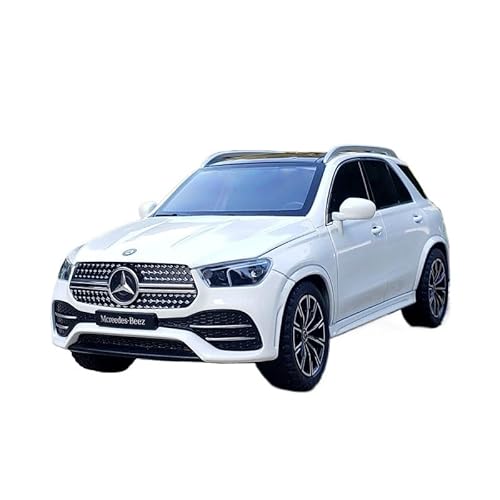 RLIUFEI Für Das GLE350 1:24 Legierungsautomodell Verfügt Es Über Eine Ton- Und Licht-Rückziehfunktion Und Kann Als Display-Ornament Verwendet Werden(White) von RLIUFEI