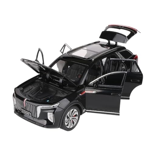 RLIUFEI Für Hongqi E-HS91:24 Legierung Auto Modell Auto Modell Sammlung Metall Ornamente(Black) von RLIUFEI