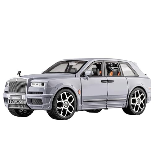 RLIUFEI Für Kurinan-Luxus-Geländewagen Aus Legierungsdruckguss 1:24 Multifunktionales Rebound-Sammlungs-Ornamentauto(Silver) von RLIUFEI