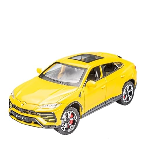 RLIUFEI Für Lamborghini Urus Legierung 1:24 Modell Ornamente(Yellow) von RLIUFEI