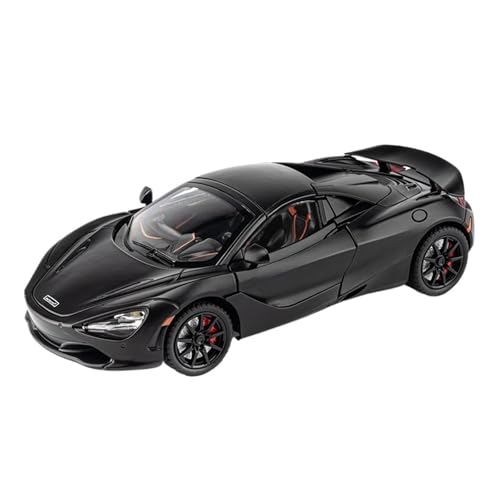 RLIUFEI Für McLaren 720s Automodell 1-24 Legierungsmodell Metallornamente(Black) von RLIUFEI