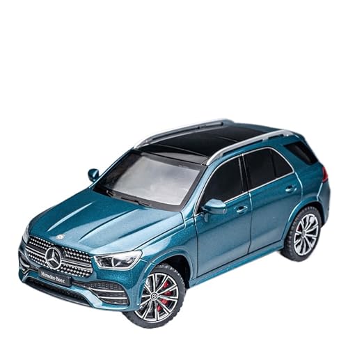 RLIUFEI Für Mercedes-Benz GLE Luxus-SUV 1:24 Legierung Automodell Sammlung Ornamente Geschenk Offroad-Modell(Blue) von RLIUFEI