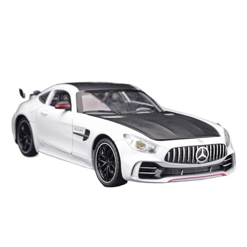 RLIUFEI Für Mercedes-Benz GT 1:24 Legierung Auto Modell Ornamente Sammlung(White) von RLIUFEI