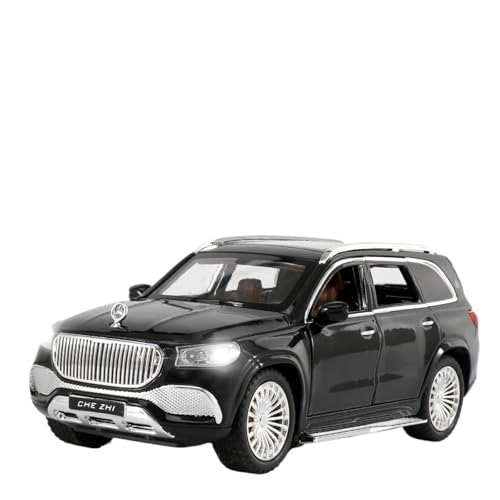 RLIUFEI Für Mercedes-Benz Maybach 1:24 Legierung Auto Modell Ornamente Sammlung(Black) von RLIUFEI