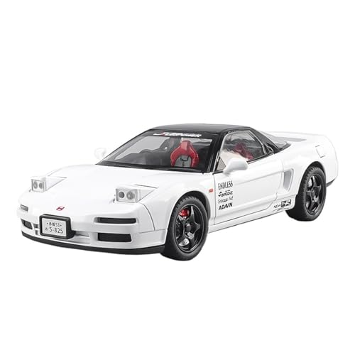 RLIUFEI Für NA1 Sportwagenmodell NSX Simulation Großes Legierungsautomodell Multifunktionale Klang- Und Lichtdekoration(White) von RLIUFEI