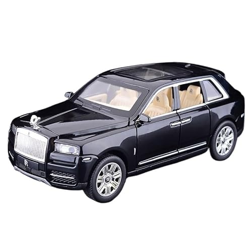 RLIUFEI Für Rolls-Royce Cullinan 1:24 Legierung Auto Modell Ornamente Sammlung(Black) von RLIUFEI