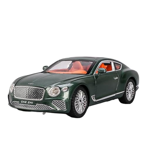 RLIUFEI Für Rolls-Royce Phantom 1:24 Legierung Auto Metall Ornamente Zurück Sound Und Licht Dekoration(Green) von RLIUFEI