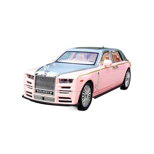 RLIUFEI Für Rolls-Royce Phantom 1:24 Legierung Automodell Hat Sound Und Licht Rebound-Funktion Und Kann Als Display-Ornament Verwendet Werden(Pink) von RLIUFEI