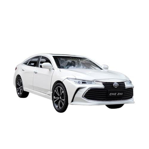 RLIUFEI Für Toyota Asia Dragon 1:24 Limousine Sound Und Licht Pullback Simulation Legierung Automodell Metall(White) von RLIUFEI