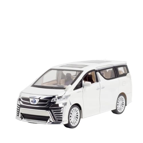 RLIUFEI Für Toyota Vellfire 1-24 Legierungsautomodellsammlung(White) von RLIUFEI