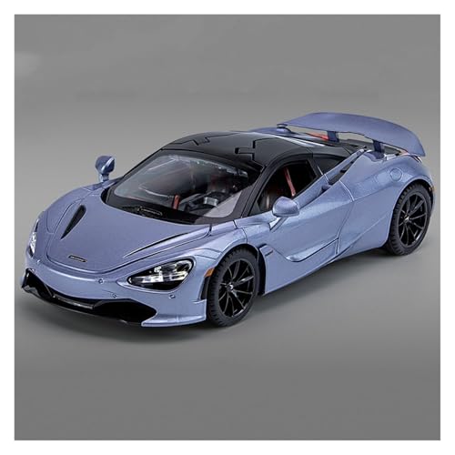 RLIUFEI Maßstab 1:24 Für McLaren 720S Legierungsdruckguss-Automodell Interaktives Multifunktionsauto(Purple) von RLIUFEI