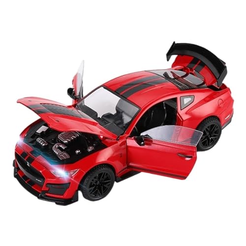 RLIUFEI Super Große Simulation Sportwagen Auto Modell Legierung Ornamente Kinder Spielzeug Auto Junge Sammlung(Red) von RLIUFEI