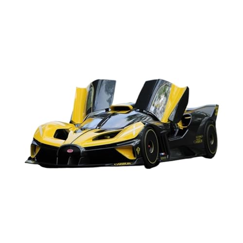 RLIUFEI Supercar-Modell 1:18 Legierungsauto Imitiert Echte Supercar-Ornamente Sammlungsgeschenk(Yellow) von RLIUFEI