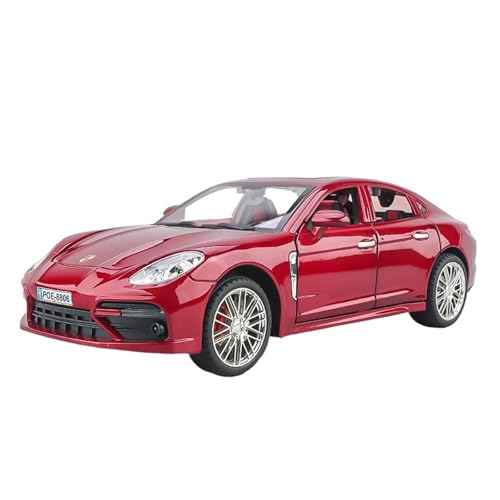 RLIUFEI for 1: 24 Baoshijie Car Model Simulation Alloy Die-Casting Sports Car with Regenerative Sound and Light(Red) von RLIUFEI