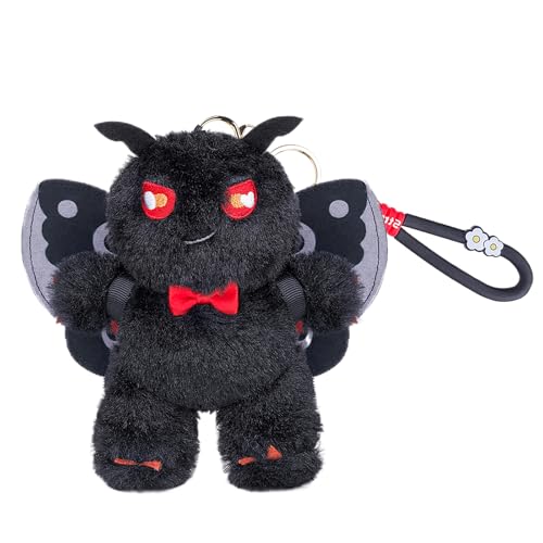 RLOMUTE 6.3Zoll Grau Motte Mothman Schlüsselanhänger Plüschtier Stofftier Spielzeug Anhänger mit Schlüsselring kuscheliges für Geschenk Begleiter Auto Heimdekoration für Kinder RLOMUTE 6.3Zoll Grau Motte Mothman Schlüsselanhänger Plüschtier Stofftier Spielzeug Anhänger mit Schlüsselring kuscheliges für Geschenk Begleiter Auto Heimdekoration für Kinder von RLOMUTE