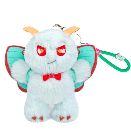 RLOMUTE 6.3Zoll Grün Luna-Motte Mothman Schlüsselanhänger Plüschtier Stofftier Spielzeug Anhänger mit Schlüsselring kuscheliges für Geschenk Begleiter Auto Heimdekoration für Kinder RLOMUTE 6.3Zoll Grün Luna-Motte Mothman Schlüsselanhänger Plüschtier Stofftier Spielzeug Anhänger mit Schlüsselring kuscheliges für Geschenk Begleiter Auto Heimdekoration für Kinder von RLOMUTE