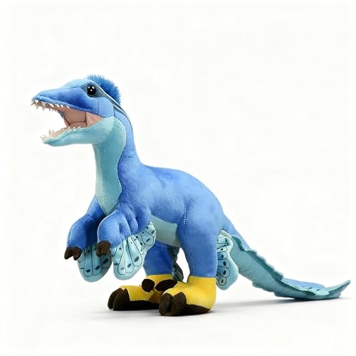 RLOMUTE Dinosaurier Kuscheliges Spielzeug Plüschtier Realistisches Dino Plüsch Stofftier Weiches für Gastgeschenke Schlafzimmer Heimdekoration Sammlergeschenk für Kinder Jungen Mädchen - Mikroraptor RLOMUTE Dinosaurier Kuscheliges Spielzeug Plüschtier Realistisches Dino Plüsch Stofftier Weiches für Gastgeschenke Schlafzimmer Heimdekoration Sammlergeschenk für Kinder Jungen Mädchen - Mikroraptor von RLOMUTE