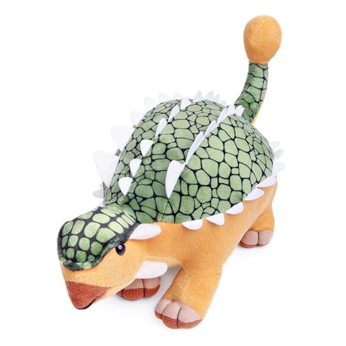 RLOMUTE Dinosaurier Kuscheliges Spielzeug Plüschtier Realistisches Dino Plüsch Stofftier Weiches für Gastgeschenke Schlafzimmer Heimdekoration Sammlergeschenk für Kinder Jungen Mädchen - Ankylosaurier RLOMUTE Dinosaurier Kuscheliges Spielzeug Plüschtier Realistisches Dino Plüsch Stofftier Weiches für Gastgeschenke Schlafzimmer Heimdekoration Sammlergeschenk für Kinder Jungen Mädchen - Ankylosaurier von RLOMUTE