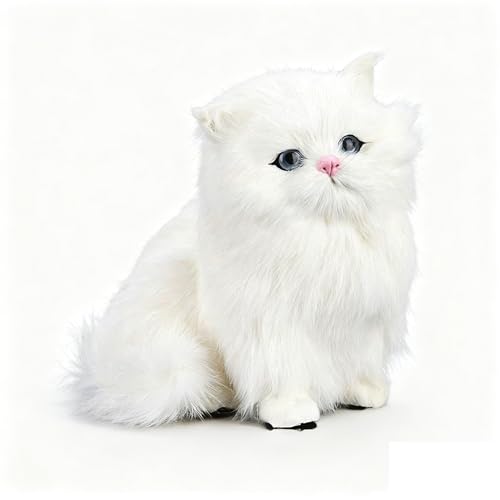 RLOMUTE Katze Kuscheliges Spielzeug Plüschtier Realistisches Harzornamente Stofftier Weiches für Gastgeschenke Schlafzimmer Heimdekoration Sammlergeschenk für Kinder Jungen Mädchen 6.3zoll RLOMUTE Katze Kuscheliges Spielzeug Plüschtier Realistisches Harzornamente Stofftier Weiches für Gastgeschenke Schlafzimmer Heimdekoration Sammlergeschenk für Kinder Jungen Mädchen 6.3zoll von RLOMUTE