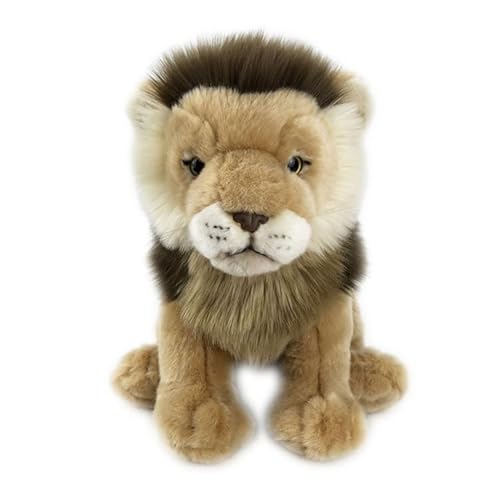 RLOMUTE Löwen-Zoo Geschenk Plüschtier realistisches Stofftier weiches Spielzeug kuscheliges für Gastgeschenke Schlafzimmer Heimdekoration Sammlergeschenk für Kinder Jungen Mädchen 9.8 Zoll braun RLOMUTE Löwen-Zoo Geschenk Plüschtier realistisches Stofftier weiches Spielzeug kuscheliges für Gastgeschenke Schlafzimmer Heimdekoration Sammlergeschenk für Kinder Jungen Mädchen 9.8 Zoll braun von RLOMUTE