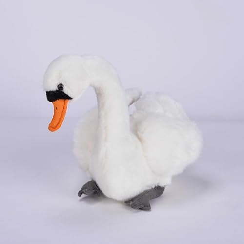 RLOMUTE Niedlicher Bauernhof Spielzeug - Schwan Plüschtier Stofftier Weiches Schwan Kuscheliges für Gastgeschenke Begleiter Schlafzimmer Heimdekoration für Kinder Jungen Mädchen 9.8Zoll Weiß RLOMUTE Niedlicher Bauernhof Spielzeug - Schwan Plüschtier Stofftier Weiches Schwan Kuscheliges für Gastgeschenke Begleiter Schlafzimmer Heimdekoration für Kinder Jungen Mädchen 9.8Zoll Weiß von RLOMUTE