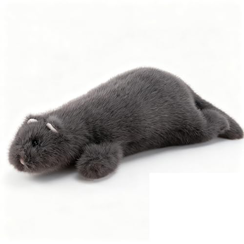 RLOMUTE Schneefrettchen Plüschtier Realistisches Stofftier Weiches Spielzeug Nerz Kuscheliges für Gastgeschenke Schlafzimmer Heimdekoration Sammlergeschenk für Kinder Jungen Mädchen 19.6 Zoll grau RLOMUTE Schneefrettchen Plüschtier Realistisches Stofftier Weiches Spielzeug Nerz Kuscheliges für Gastgeschenke Schlafzimmer Heimdekoration Sammlergeschenk für Kinder Jungen Mädchen 19.6 Zoll grau von RLOMUTE